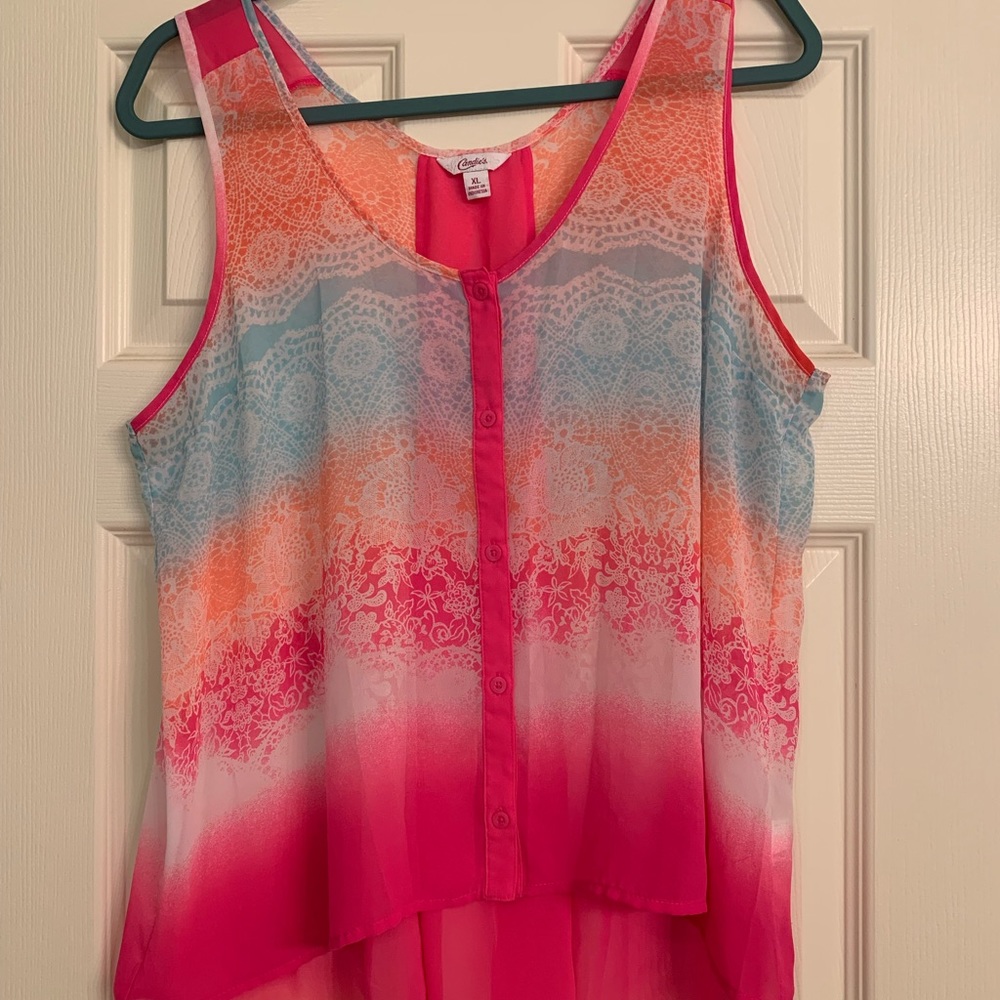 XL Candies Sheer Top